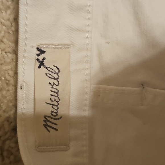 Madewell High Rise Boy Jeans - White 😍🥰 - Picture 2 of 5